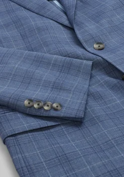 Traveler® COOLMOTION Tailored Fit Windowpane Sportcoat