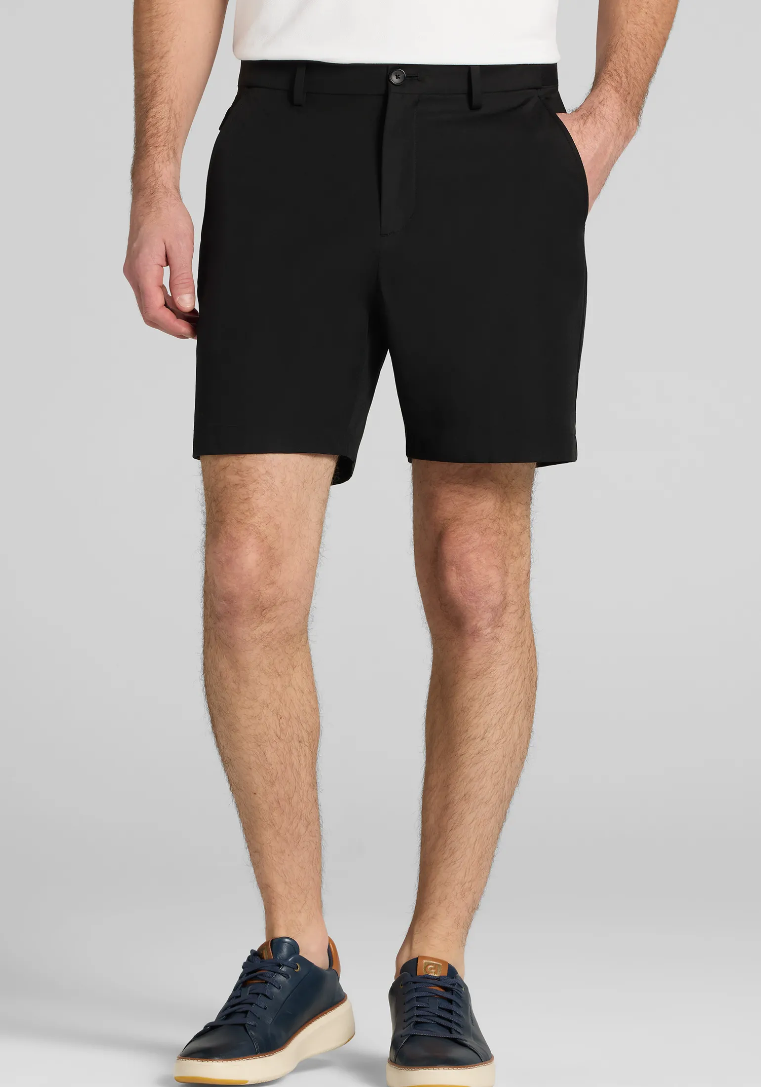 Traveler® Performance Tailored Fit Solid Golf Shorts 7'' - Big & Tall CLEARANCE