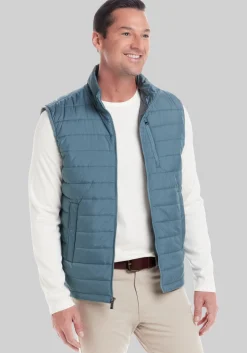 Weatherproof Tailored Fit Quilted Cire Vest