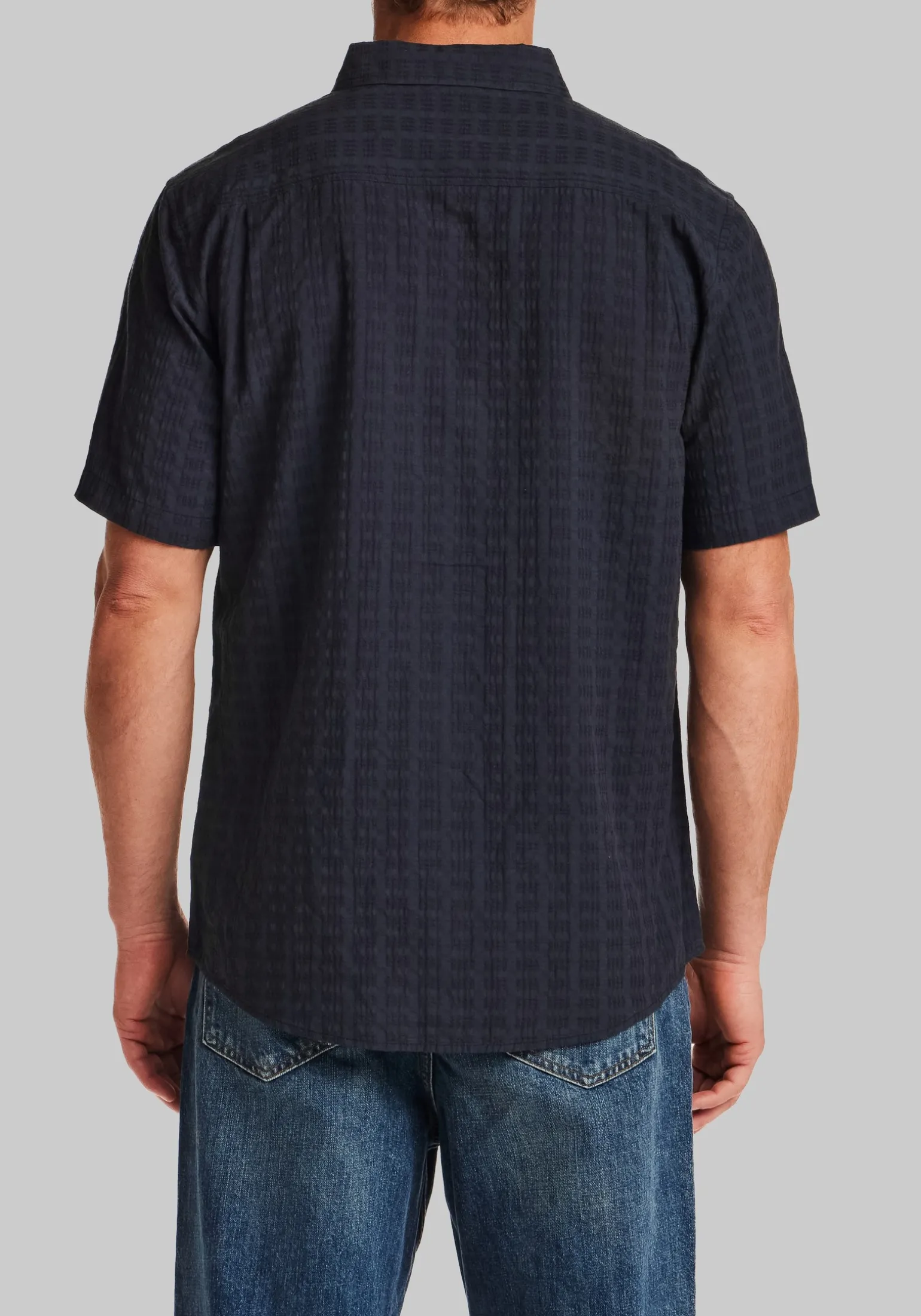 Weatherproof Traditional Fit Short Sleeve Button Up Shirt