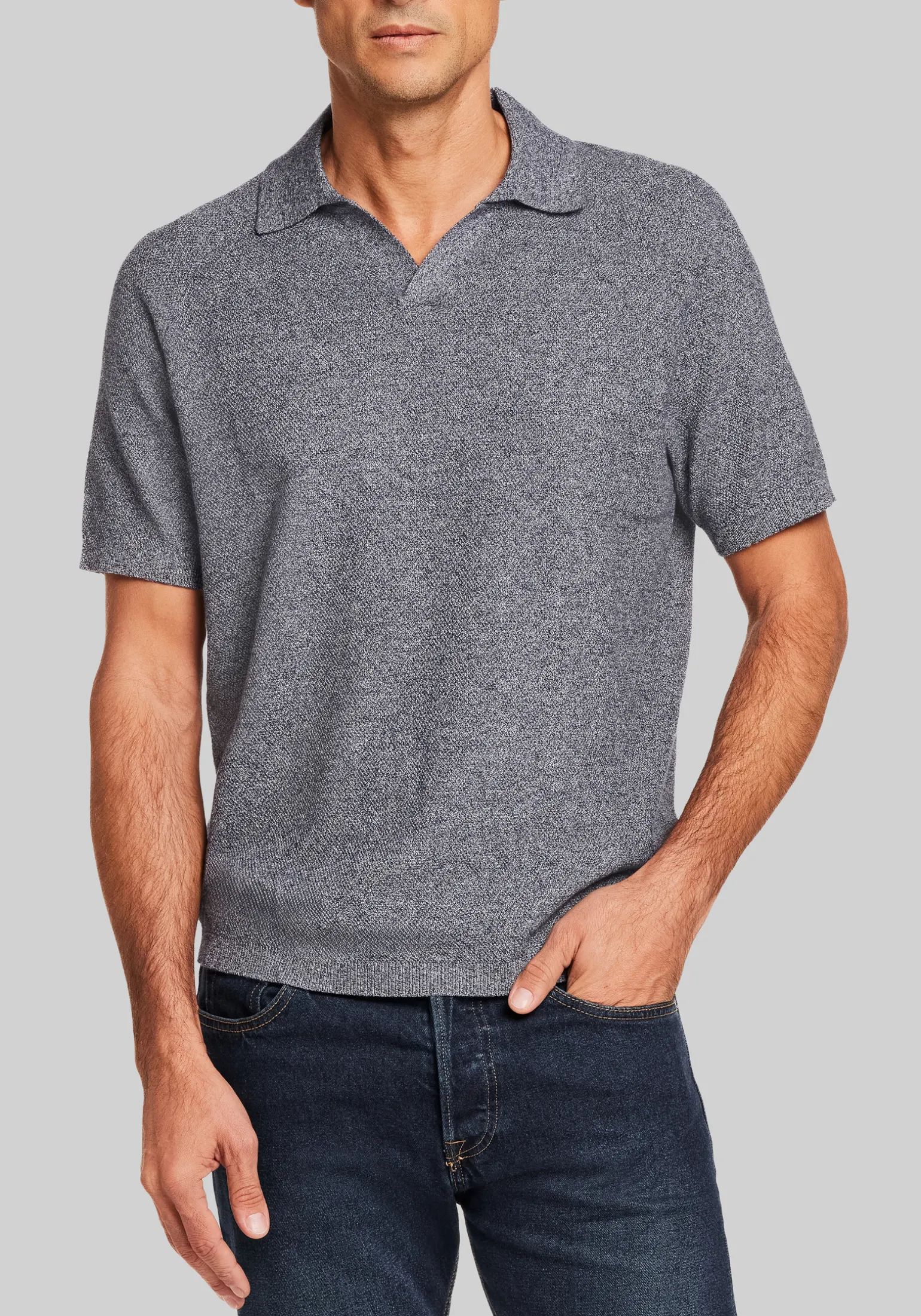Weatherproof Vintage Tailored Fit Short Sleeve Polo Sweater