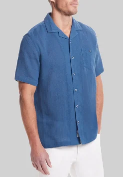 Weatherproof Vintage Traditional Fit Airtex Camp Shirt
