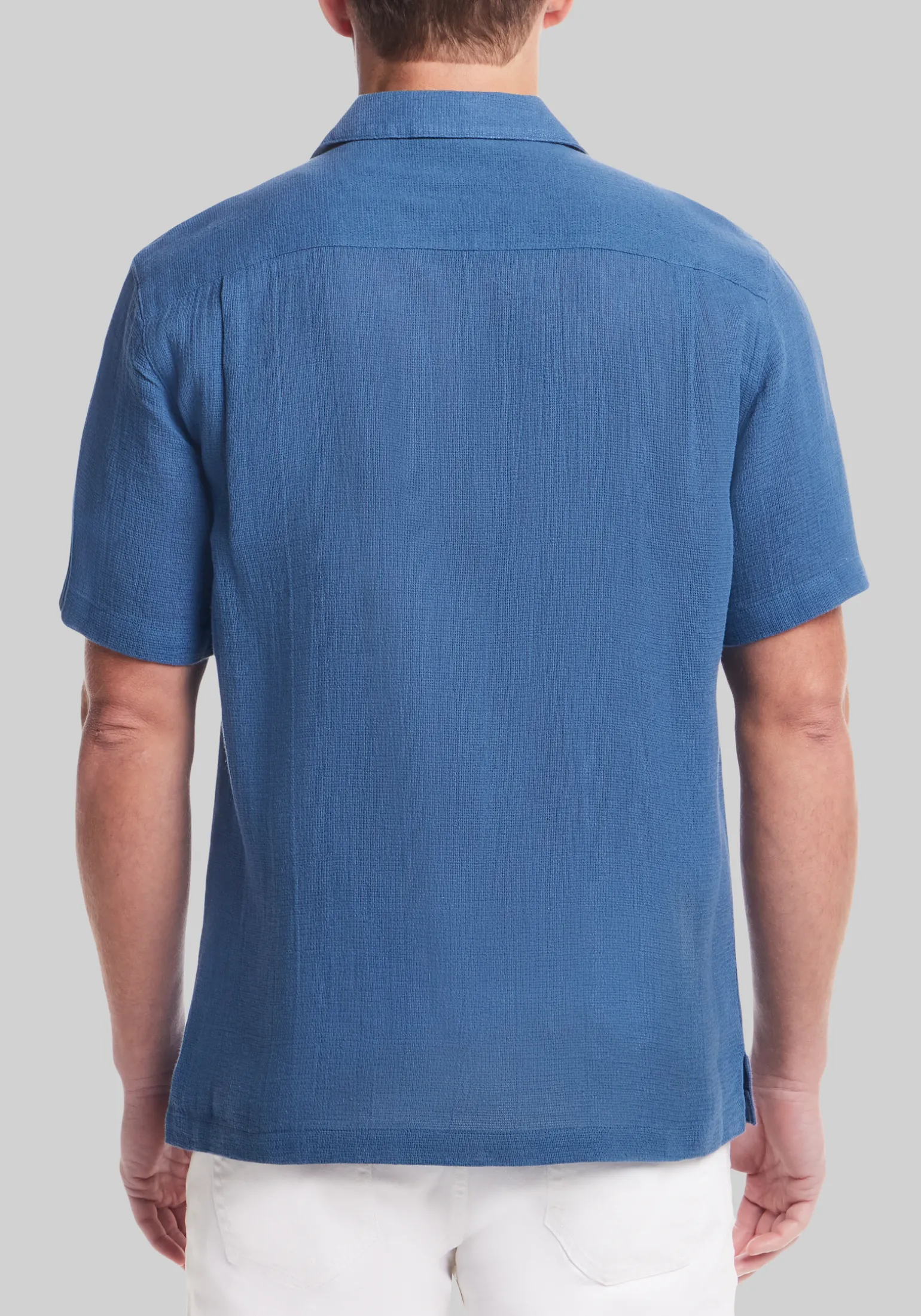Weatherproof Vintage Traditional Fit Airtex Camp Shirt