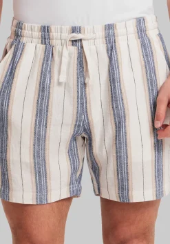 Weatherproof Vintage Traditional Fit Vertical Stripe Shorts 6''